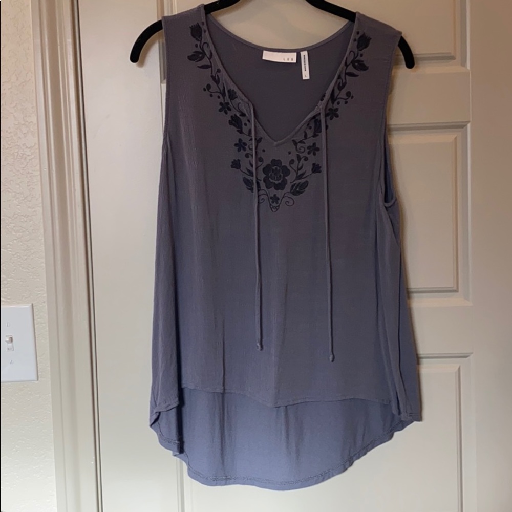 Gray Tank Top